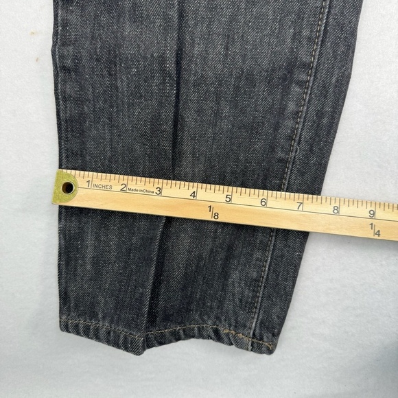Structure Jeans Mens Size 32X30 Gray Black Slim Straight Leg - Picture 12 of 13